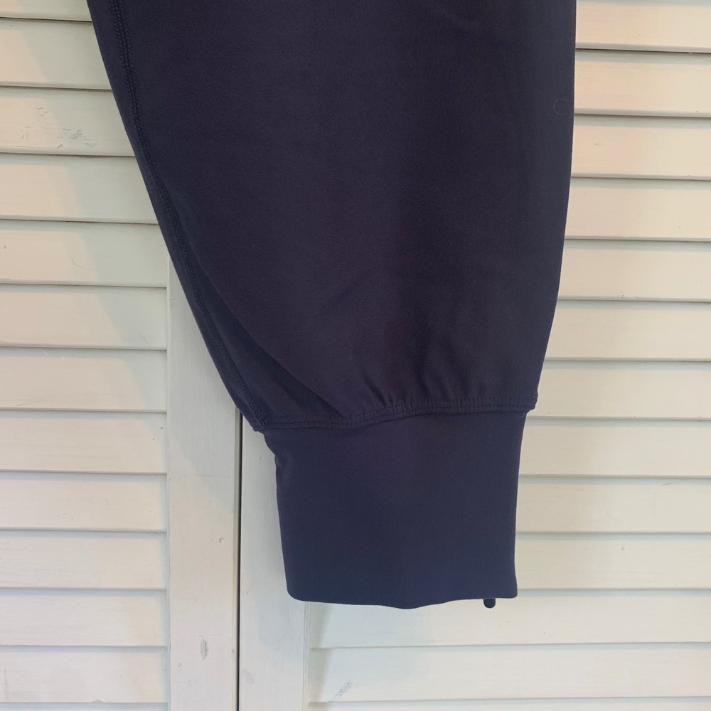 NWT Peloton Cadent Jogger Pants Navy Blue High Rise Slim Fit Womens L Activewear - Picture 7 of 15